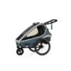 Qeridoo Kidgoo 1 Fahrradanhänger Navy Blue Mit Joggerfunktion -Bester Babyprodukte Geschäfte 001 kidgoo1 nb main navyblue