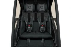 Qeridoo Kidgoo 2 Fahrradanhänger Limited Edition Sport Grey -Bester Babyprodukte Geschäfte 004 kidgoo2sport le grey frontcloseup rgb