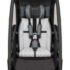 Qeridoo Sportrex 1 Fahrradanhänger Lime Green 2023 Limitiertes Design -Bester Babyprodukte Geschäfte 005 sportrex1 2023 lg front closeup