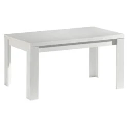 Mäusbacher Monzi Esstisch 140-240 Cm Weiß Matt | Ausziehbar