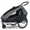 Croozer Kid Keeke 1 Mountain Grey 2in1 Fahrradanhänger & Buggy-Set