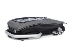 Croozer Kid Keeke 1 Mountain Grey 2in1 Fahrradanhänger & Buggy-Set -Bester Babyprodukte Geschäfte 08 121001523 croozer keeke 1 mountain grey gefaltet