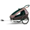 Croozer Kid Vaaya 1 Blossom Red 2in1 Fahrradanhänger & Buggy-Set -Bester Babyprodukte Geschäfte 121001122 croozer kid vayaa 1 blossom red deichsel