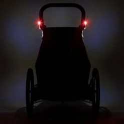 Croozer Kid Vaaya 2 Blossom Red 2in1 Fahrradanhänger & Buggy-Set -Bester Babyprodukte Geschäfte 121001122 croozer kid vayaa 1 blossom red lichter 1