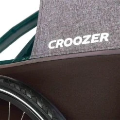 Croozer Kid Vaaya 2 Blossom Red 2in1 Fahrradanhänger & Buggy-Set -Bester Babyprodukte Geschäfte 121001122 croozer kid vayaa 1 blossom red logo detail 1