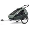 Croozer Kid Vaaya 2 Jungle Green 2in1 Fahrradanhänger & Buggy-Set -Bester Babyprodukte Geschäfte 121001420 croozer kid vaaya 2 jungle green 2020 web 1