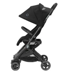 Maxi-Cosi Lara2 Buggy Essential Black -Bester Babyprodukte Geschäfte 1233672112 2021 maxicosi stroller lara2 essentialblack side adjustablecanopy 3