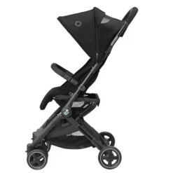 Maxi-Cosi Lara2 Buggy Essential Black -Bester Babyprodukte Geschäfte 1233672112 2021 maxicosi stroller lara2 essentialblack side peekaboo
