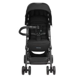 Maxi-Cosi Lara2 Buggy Essential Black -Bester Babyprodukte Geschäfte 1233672112 2021 maxicosi stroller lara2 essentialblack front pivotablebumperbar 3