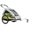 XLC Duo 8teen Fahrradanhänger Limone Zweisitzer Inkl. Buggyrad & Rücklicht Zum Toppreis -Bester Babyprodukte Geschäfte 3092000506 1