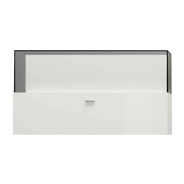 Now! No.14 By Hülsta Hängebaukasten 4R 1 Glashaube 76,8x140x34 - Lack-weiß/Lack-Hochglanz-weiß 3 Now! No.14 By Hülsta Hängebaukasten 4R 1 Glashaube 76,8x140x34 - Lack-weiß/Lack-Hochglanz-weiß