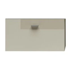 Now! No.14 By Hülsta Hängebaukasten 2R 38,4x70x34 Lack-seidengrau/Lack-Hochglanz-seidengrau