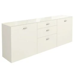 Now! No.14 By Hülsta Sideboard 4R 2 Türen 76,8x210x42 - Lack-weiß/Lack-Hochglanz-weiß -Bester Babyprodukte Geschäfte 39325 huelsta now no 14 133177f4 1