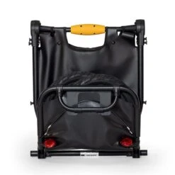 Burley Travoy Fahrradanhänger Und Einkaufstrolley Cool Grey Praktischer 2 In 1 Radanhänger -Bester Babyprodukte Geschäfte 4 travoy black fold3