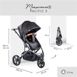 Hauck Pacific 3 Shop N Drive Kinderwagen Bundle -Bester Babyprodukte Geschäfte 4007923309162.pt05.pacific 3 shop n drive caviar