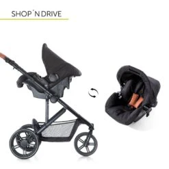 Hauck Pacific 3 Shop N Drive Kinderwagen Bundle -Bester Babyprodukte Geschäfte 4007923309162.pt19.pacific 3 shop n drive caviar