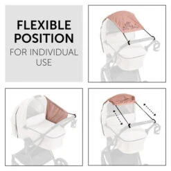 Hauck Sunshade Sonnensegel Bambi -Bester Babyprodukte Geschäfte 4007923550731.pt05.sunshade bambi rose