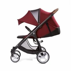 Gesslein Smiloo Happy+ Buggy Maroon Gestell Schwarz Mit Tabak Griff -Bester Babyprodukte Geschäfte 420 170 894000 liegefunktion