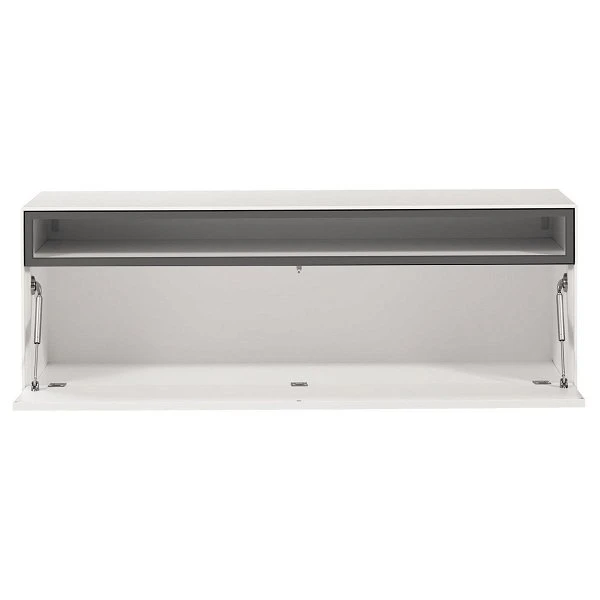 Now! By Hülsta Easy Baukasten 3R Lack-hellgrau 1 Offenes Fach, 1 Klappe 4 Now! By Hülsta Easy Baukasten 3R Lack-hellgrau 1 Offenes Fach, 1 Klappe – Bild 2