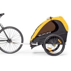 Burley Bee Fahrradanhänger Gelb 2-Sitzer -Bester Babyprodukte Geschäfte 5 2019 bee attached to bike