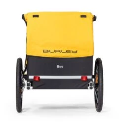 Burley Bee Fahrradanhänger Gelb 2-Sitzer -Bester Babyprodukte Geschäfte 6 2019 bee rear