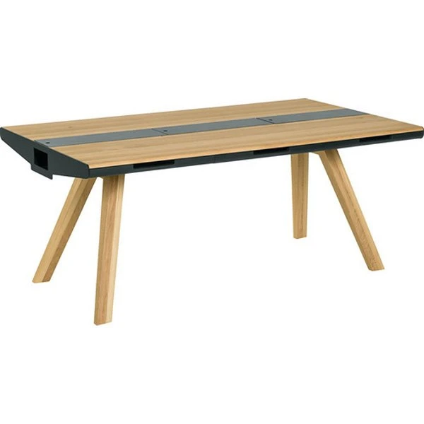 VOX Nature Tisch Mit Schubladen 180 Schwarz / Eiche 3 VOX Nature Tisch Mit Schubladen 180 Schwarz / Eiche