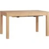 VOX Simple Ausziehtisch Rechteckig Eiche 76-166x166,5 Cm
