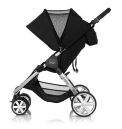 Britax Römer B-AGILE DOUBLE Cosmos Black -Bester Babyprodukte Geschäfte b agile double silverchassis cosmosblack 01 hoodmeshextended 2016