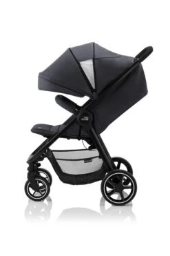 Britax Römer B-AGILE M Black Shadow Buggy -Bester Babyprodukte Geschäfte b agile m blackshadow 01 backrestdown 2019