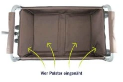 Beachtrekker LiFe Bollerwagen Rot Stabil Und Leicht Inkl. Feststellbremse -Bester Babyprodukte Geschäfte beachtrekker life info polster