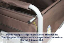 Beachtrekker LiFe Bollerwagen Schwarz Stabil Und Leicht Inkl. Feststellbremse -Bester Babyprodukte Geschäfte beachtrekker life info stabilitaet 4