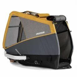 Croozer Dog Peppa Pineapple Yellow Fahrradanhänger Für Mittelgroße Hunde Geeignet -Bester Babyprodukte Geschäfte croozer dog peppa 2020 box side web 1