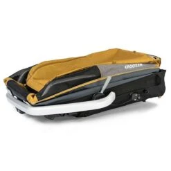 Croozer Dog Peppa Pineapple Yellow Fahrradanhänger Für Mittelgroße Hunde Geeignet -Bester Babyprodukte Geschäfte croozer dog peppa 2020 folded web 1