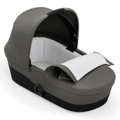 CYBEX Melio Babywanne Soho Grey -Bester Babyprodukte Geschäfte cyb 21 melio2cot eu sogr y315 inside view