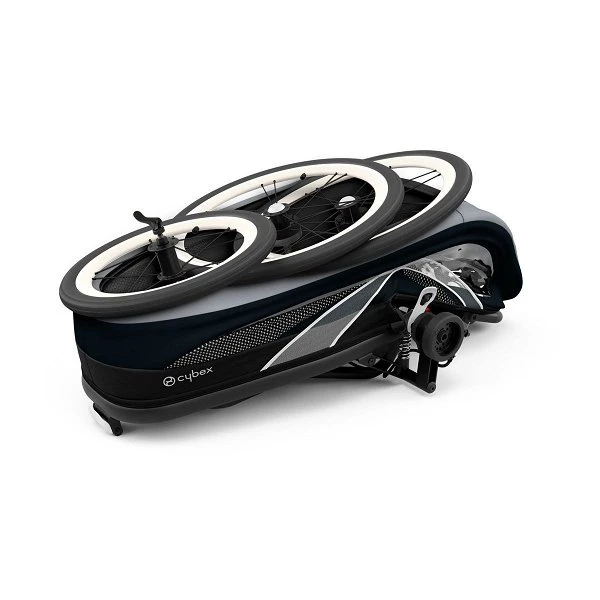 CYBEX ZENO Rahmen Light Beige Mit Orangen Details 4 CYBEX ZENO Rahmen Light Beige Mit Orangen Details – Bild 2