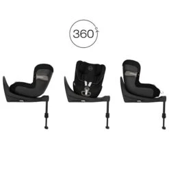 CYBEX Sirona SX2 I-Size Moon Black Ab Geburt Bis 105 Cm (ca. 4 Jahre) -Bester Babyprodukte Geschäfte cyb 22 eu combi sironasx2 moob rotation screen hd