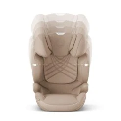 CYBEX Solution T I-Fix PLUS Cozy Beige | 3 Bis 12 Jahre I-Size -Bester Babyprodukte Geschäfte cyb 22 eu y000 solutiont plus cobi headrest screen hd