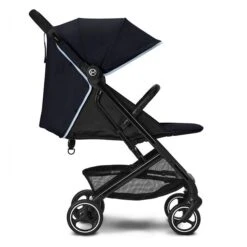 CYBEX Beezy Buggy Ocean Blue Gestell In Black -Bester Babyprodukte Geschäfte cyb 22 int excl us y270 beezy blk ocbl fullyreclined