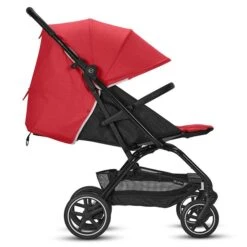 CYBEX Eezy S+2 Buggy Hibiscus Red Gestell In Black | Mit All-Terrain Rädern -Bester Babyprodukte Geschäfte cyb 22 int excl us y270 eezys 2 blk hibr lieflat