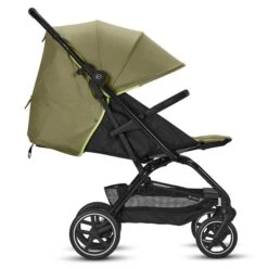 CYBEX Eezy S+2 Buggy Nature Green Gestell In Black | Mit All-Terrain Rädern -Bester Babyprodukte Geschäfte cyb 22 int excl us y270 eezys 2 blk nagr lieflat