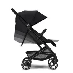 CYBEX Beezy Buggy Moon Black - Gestell Black -Bester Babyprodukte Geschäfte cyb 22 int excl us y270 beezy blk moob reclinesteps