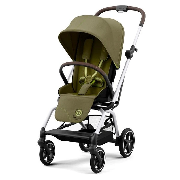 CYBEX Eezy S Twist+2 Buggy Nature Green Gestell Silver | Mit All-Terrain Rädern 3 CYBEX Eezy S Twist+2 Buggy Nature Green Gestell Silver | Mit All-Terrain Rädern