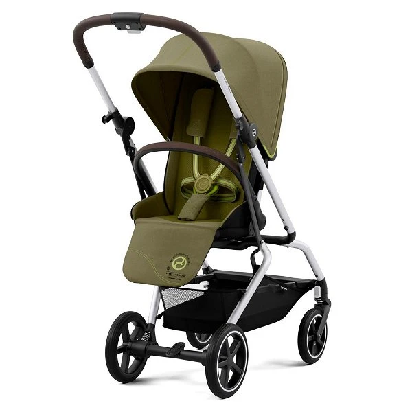 CYBEX Eezy S Twist+2 Buggy Nature Green Gestell Silver | Mit All-Terrain Rädern 4 CYBEX Eezy S Twist+2 Buggy Nature Green Gestell Silver | Mit All-Terrain Rädern – Bild 2