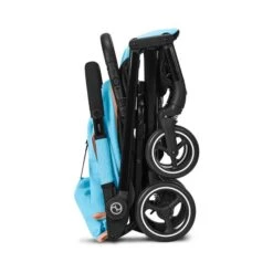 CYBEX Beezy Buggy Beach Blue - Gestell Black -Bester Babyprodukte Geschäfte cyb 22 int y270 beezy blk bebl compact 1