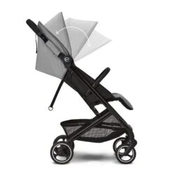 CYBEX Beezy Buggy Lava Grey - Gestell Black -Bester Babyprodukte Geschäfte cyb 22 int y270 beezy blk lagr canopy steps