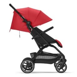 CYBEX Eezy S+2 Buggy Hibiscus Red Gestell In Black | Mit All-Terrain Rädern -Bester Babyprodukte Geschäfte cyb 22 int y270 eezys 2 blk hibr