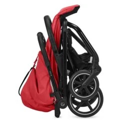 CYBEX Eezy S+2 Buggy Hibiscus Red Gestell In Black | Mit All-Terrain Rädern -Bester Babyprodukte Geschäfte cyb 22 int y270 eezys 2 blk hibr fold self standing