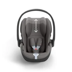 CYBEX Cloud T I-Size Mirage Grey Babyschale -Bester Babyprodukte Geschäfte cyb 23 eu y000 cloudt migr headrest print medium
