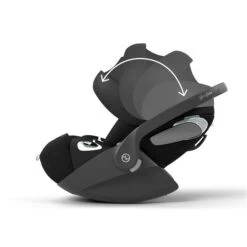 CYBEX Cloud T I-Size Sepia Black Babyschale -Bester Babyprodukte Geschäfte cyb 23 eu y090 cloudt sebl canopy steps print medium