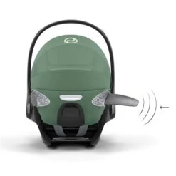 CYBEX Cloud T I-Size Plus Leaf Green Babyschale -Bester Babyprodukte Geschäfte cyb 23 eu y180 cloudt legr plus lsp print medium